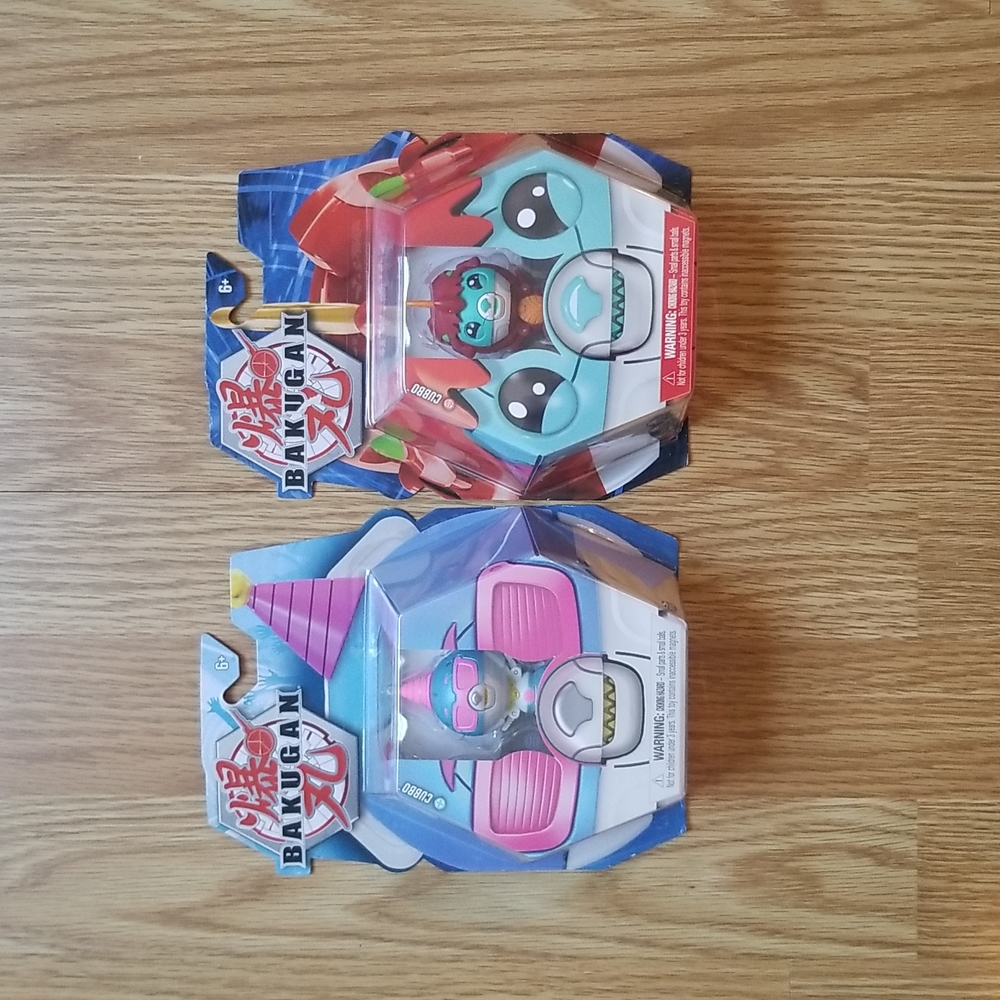 Bakugan Cubbo Action Figures.